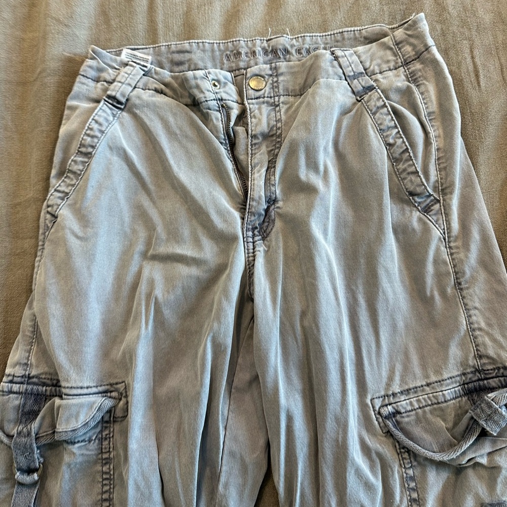 Baggy wide leg cargos